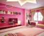 Phòng ngủ bé gái màu hồng - PNTE01